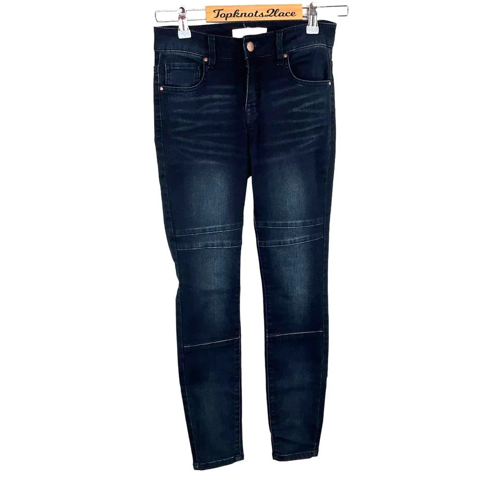 tgla‎ High Rise Dark Wash Skinny Jeans